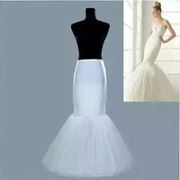 mermaid crinoline petticoats plus size sexy bridal hoop skirt high quality ruffle wedding accessories