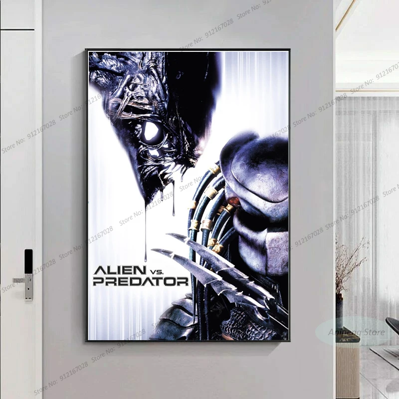 Настенная картина инопланетянин Классический плакат с изображением фильма