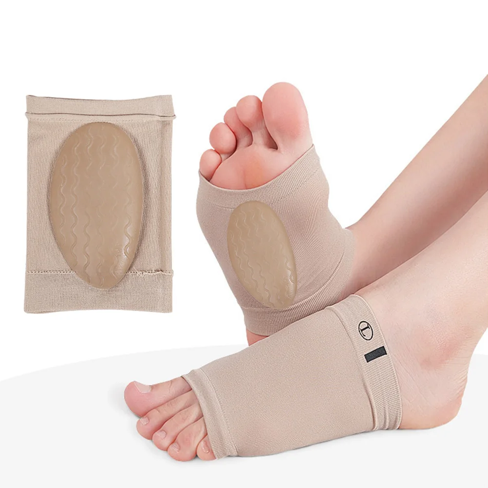 1 пара поддерживающие дужки рукава Подошвенный Фасциит силиконовая пятка шпоры