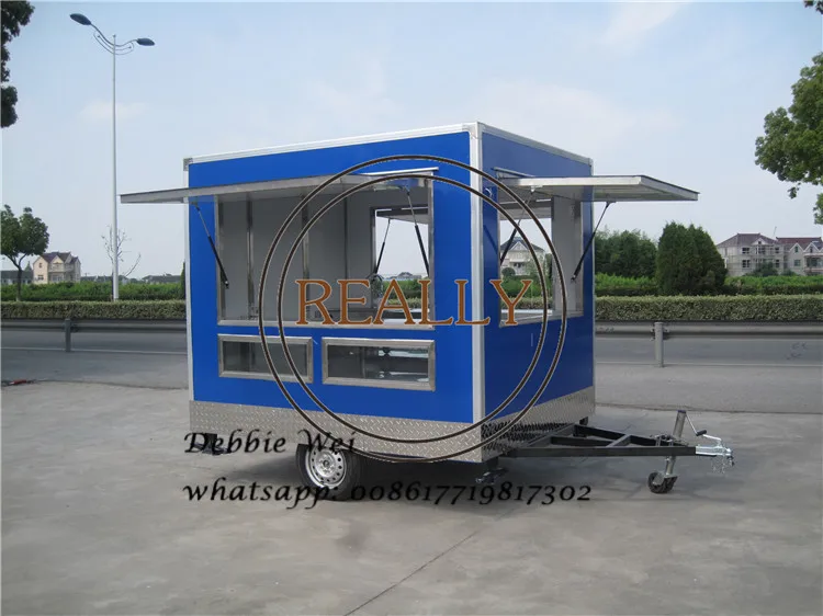 Мобильная тележка для еды грузовики закусок хот догов гамбургеров мороженого