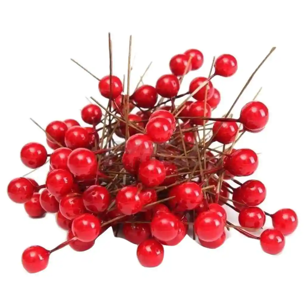 

Искусственная пена, ярко-красные ягоды Падуба, рождественские украшения для дома, цветочный букет, фрукты, ягоды, рождественские украшения, ...