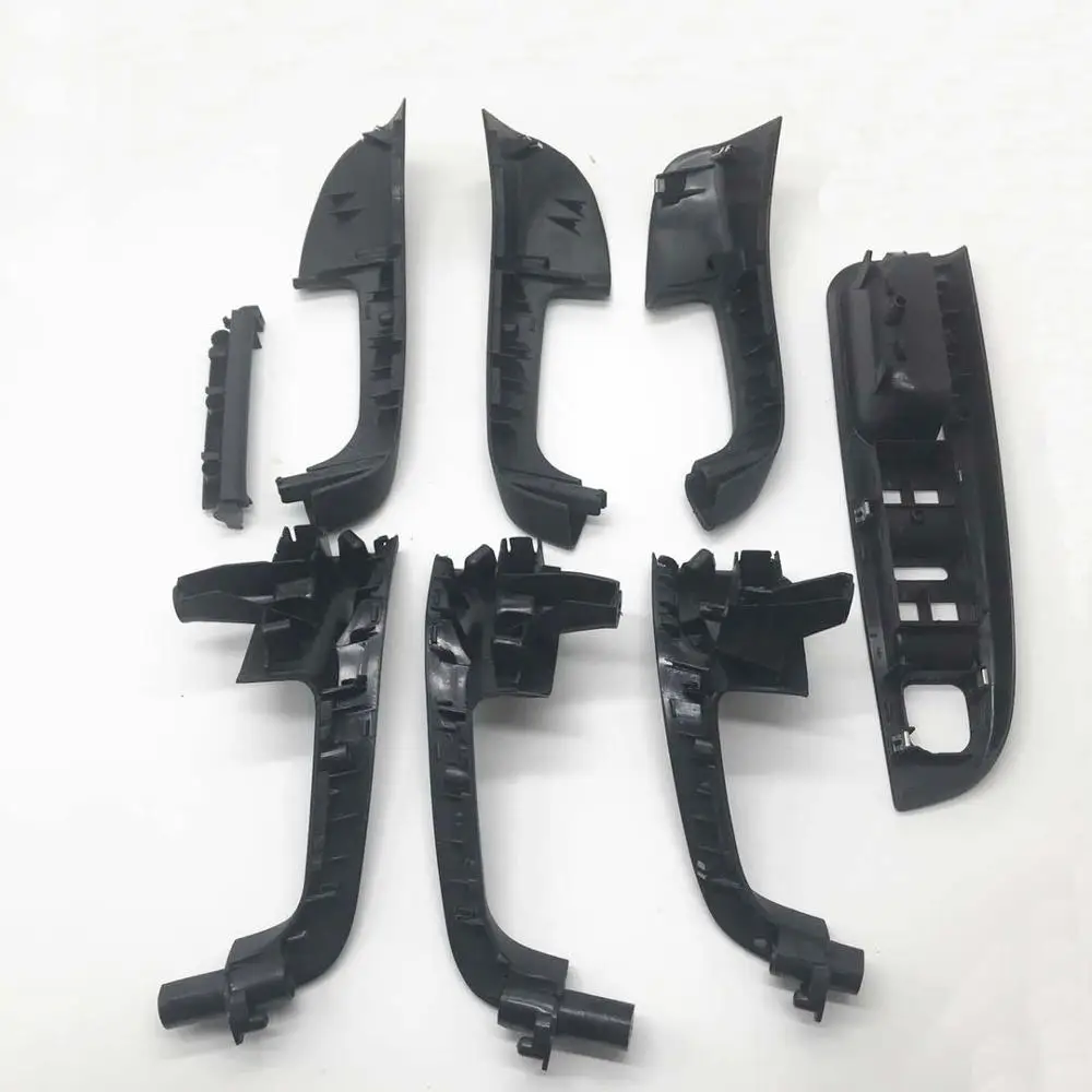 8 шт. Черная крышка для внутренней ручки двери захвата окна переключателя Ободка