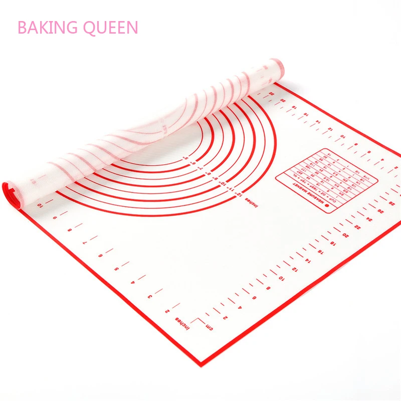 Антипригарный силиконовый коврик для выпечки большая разделочная доска пиццы