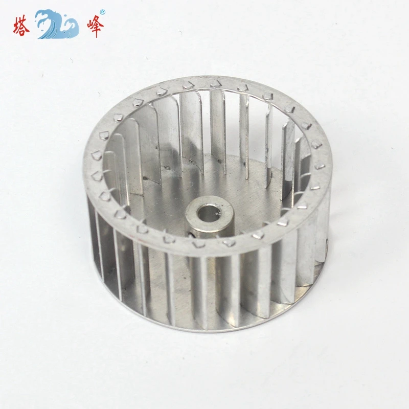 80mm(3.15in) Mini Aluminum Wheel Small Centrifugal Impeller 4/5/6/8mm Shaft