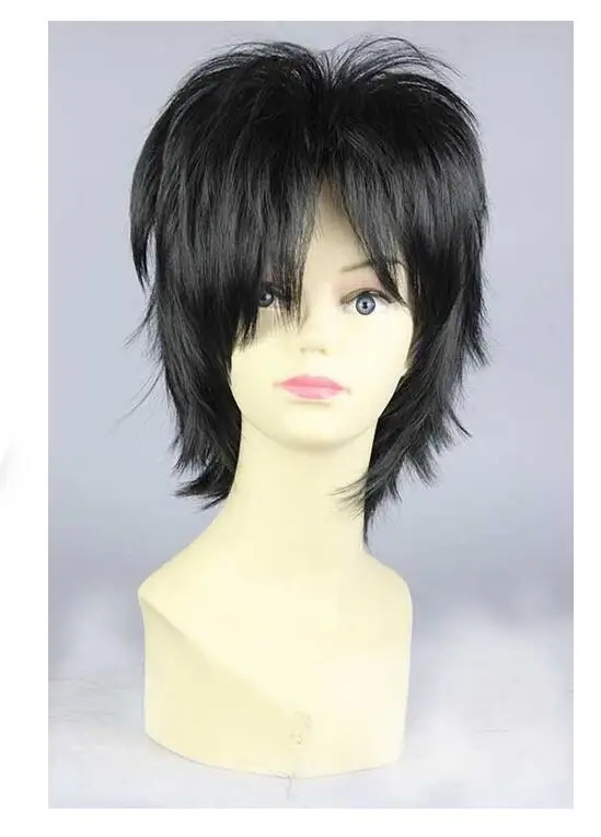 Популярные термостойкие волосы для вечерние AA &gt&gt&gt модный короткий черный