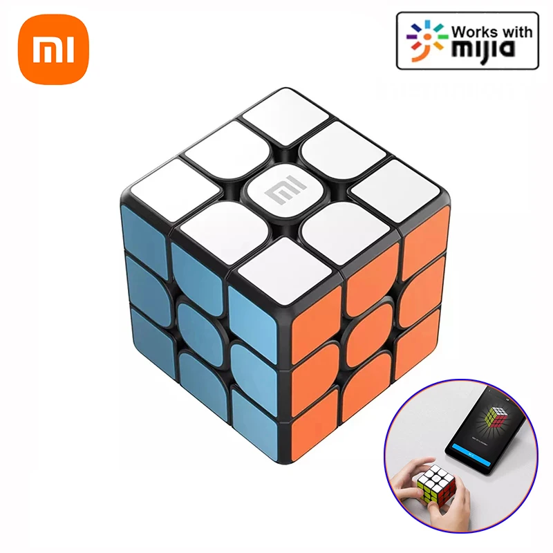 Оригинальный волшебный куб Xiaomi с Bluetooth умный шлюз соединение 3x3x3 квадратный