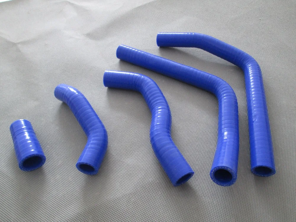BLUE for HONDA CR125 CR 125 2005 2006 2007 2008 05 06 07 08 dirt bike motocross silicone radiator hose PIPE | Автомобили и