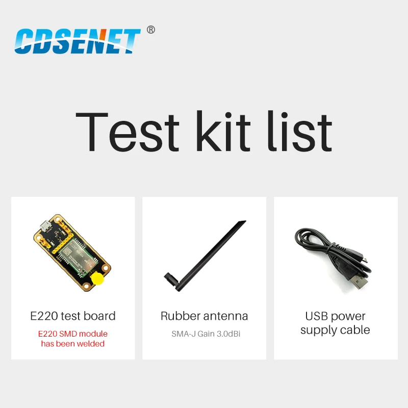 E220-400TBL-01 Test Board Kit for Wireless Serial Port Module E220-400T22S CDSENET USB Development Board RF Module