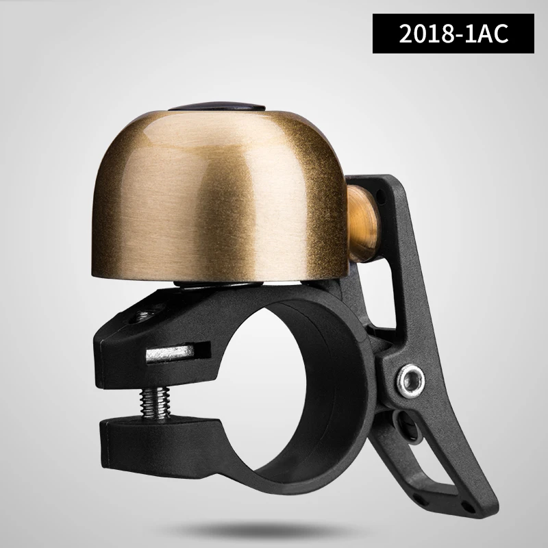 2018-1AC Rockbros велосипедный велосипед велосипедный Звонок алюминиевый обычный Классический Руль колокол кольцо звук MTB дорожный велосипед Рог Аксессуары для велосипеда - Цвет: 2018-1AC