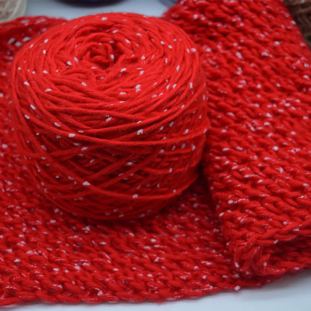 2 шарика * 200 г цветная шерстяная нить фотоматериал для вязания Толщина 6 мм ручное