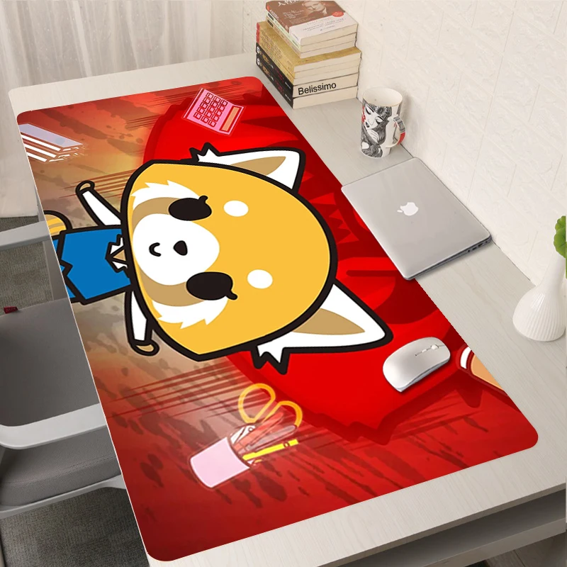 аниме aggretsuko kawaii игровой мышь коври