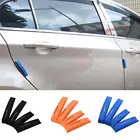4 шт EVA пена автомобиль край двери автомобиля Царапины защита от столкновения полоса наклейки декор