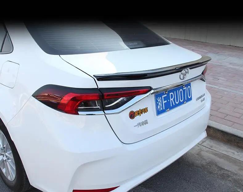 Высококачественный спойлер из АБС-пластика для заднего крыла багажника Toyota Corolla