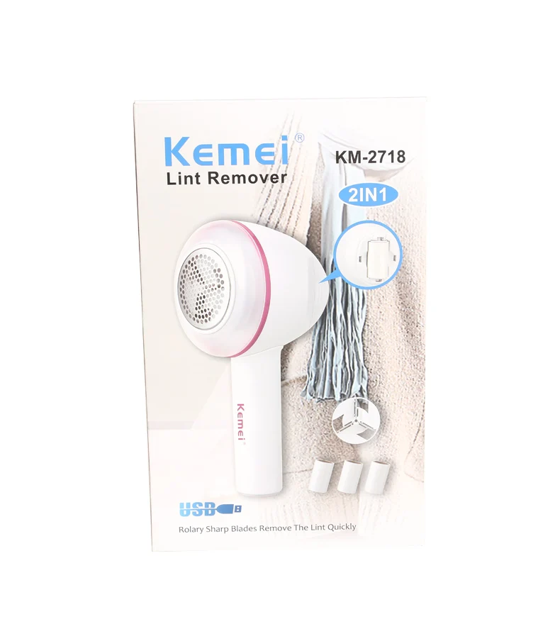 Kemei-2718 бытовая электрическая бритва для одежды бритва таблетки для удаления пуха Ткани Свитера перезаряжаемый аппарат для удаления катышков