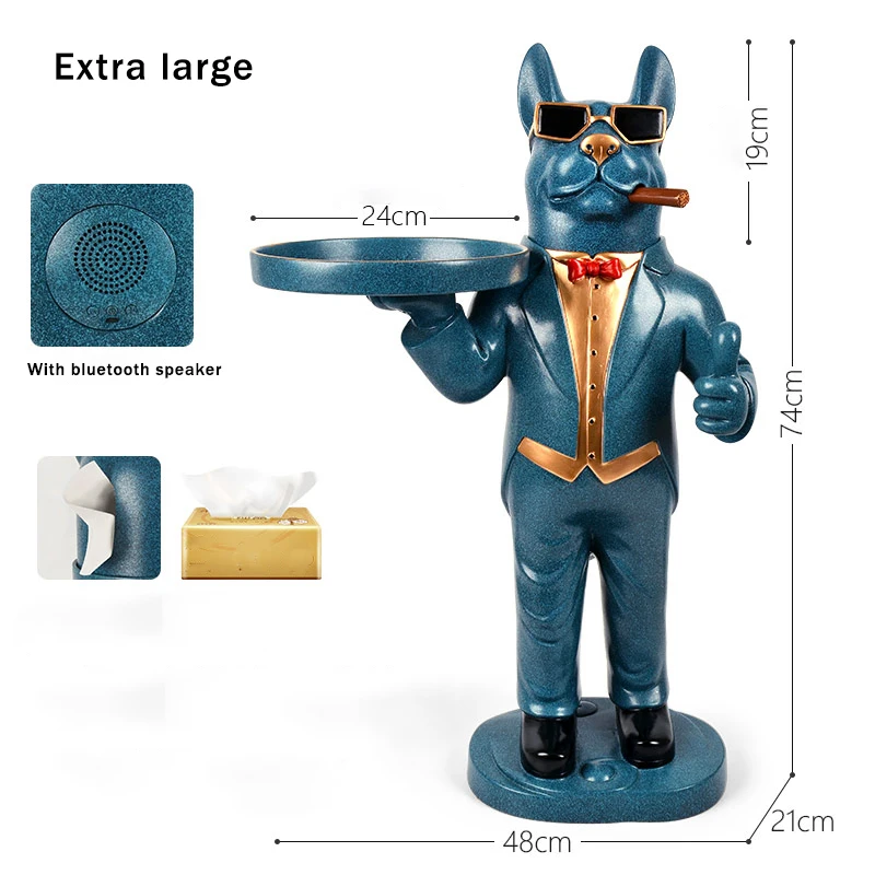 Роскошное украшение для пола в скандинавском стисветильник собаки домашнее