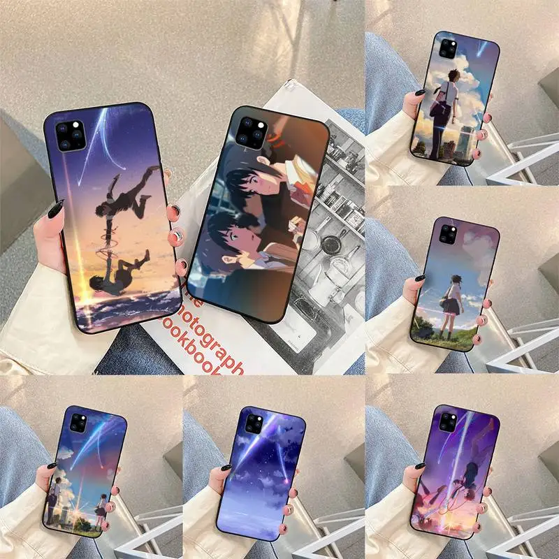 

Your name kimi no na wa Phone Case For iphone 5s 6 7 8 11 12 plus xsmax xr pro mini se Cover Fundas Coque