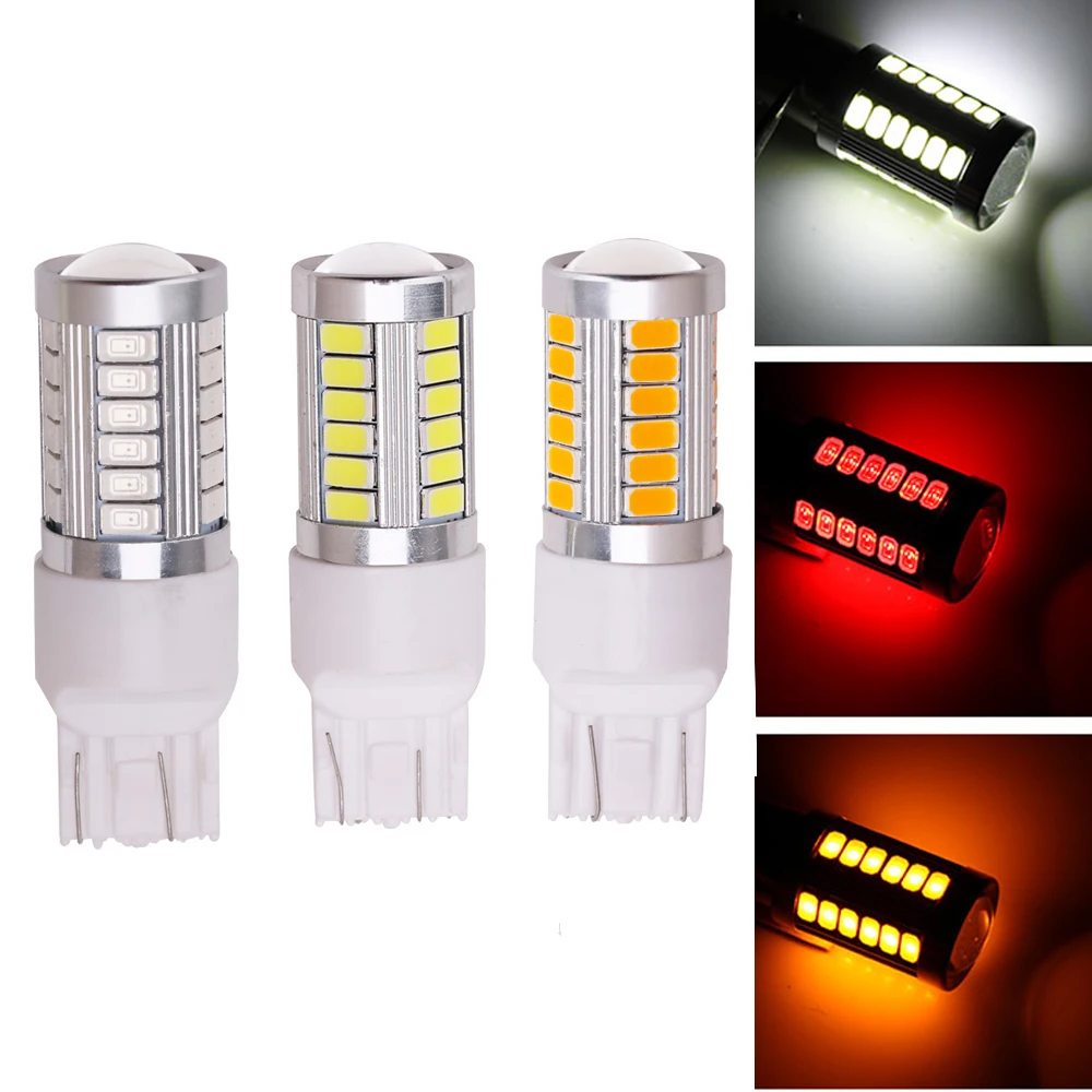 T20 WY21W 7440 W21W 33 SMD 5630 5730 СВЕТОДИОДНЫЙ Автомобильный задний фонарь стоп светильник