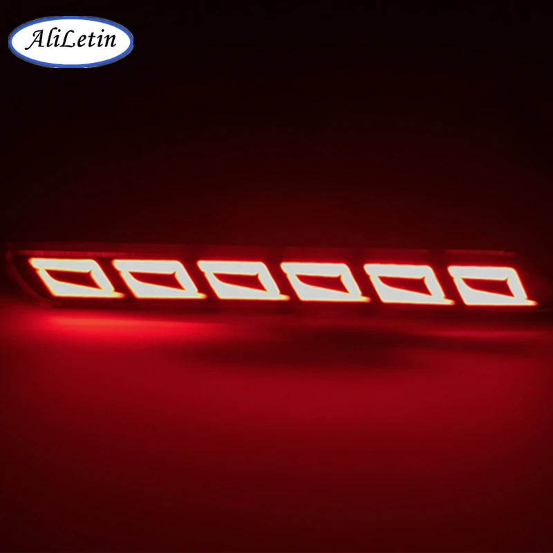 Новый обновленный светодиодный задний фонарь для заднего бампера отражатель Toyota