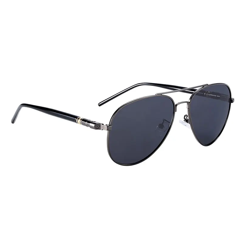 BARCUR Фирменное солнцезащитное стекло с коробкой, без поляризационных солнцезащитных очков es для мужчин, для вождения, солнцезащитные очки es для женщин UV400, солнцезащитные очки es - Цвет линз: Gun Gray