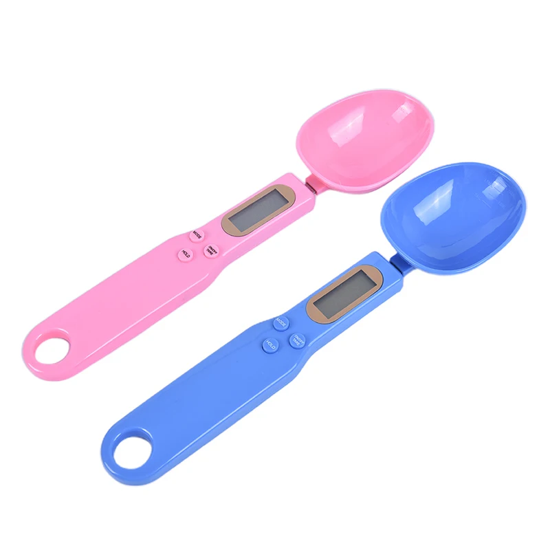 

500/ 0.1g LCD Display Digital Kitchen Measuring Spoon Electronic Digital Spoon Scale Mini Kitchen Scales Baking Accessories Tool