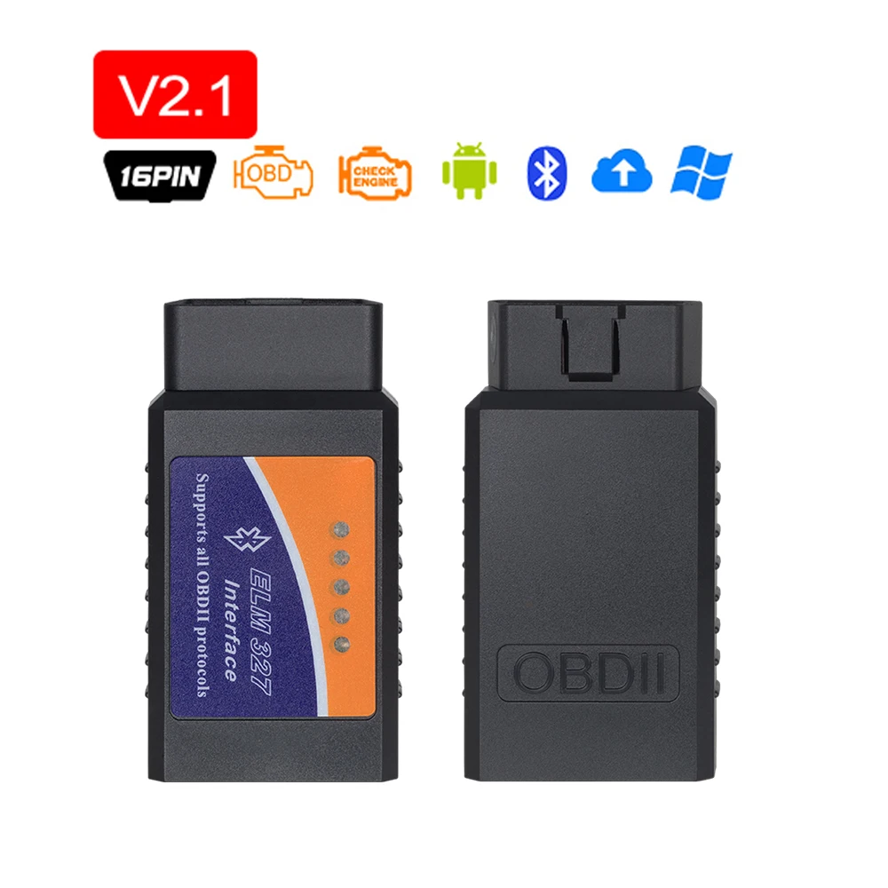Автомобильный диагностический сканер OBD2 Super MiNI elm327 v2.1 bluetooth Enjine Reade стираемые коды