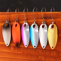 1pcs 2 5g sequins lure metal spinner spoon trout fishing hard noise paillette artificial bait small hard carp lures fishing tool