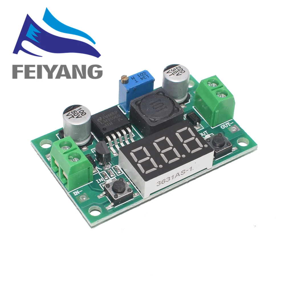 Высокое качество 3 А регулируемый DC-DC LM2596 LM2596S вход 4-35 в выход 1 23-30 В постоянного