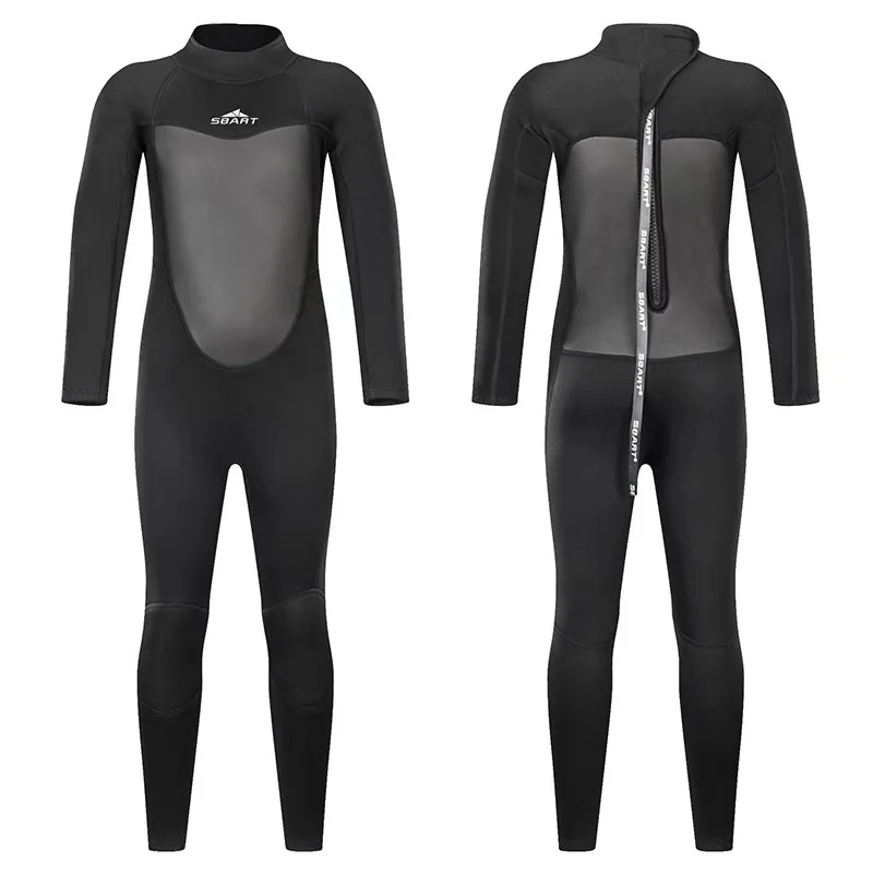 

Neoprene Long Sleeves Kids Wetsuits Diving Suits for Boys/Girls Children Rash Guards One Pieces Surfing Swim Snorkel childrens