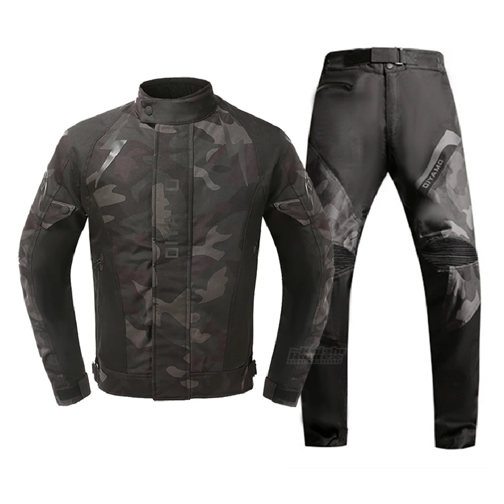 Мотоциклетный костюм для мужчин водоотталкивающий комплект езды на мотоцикле и
