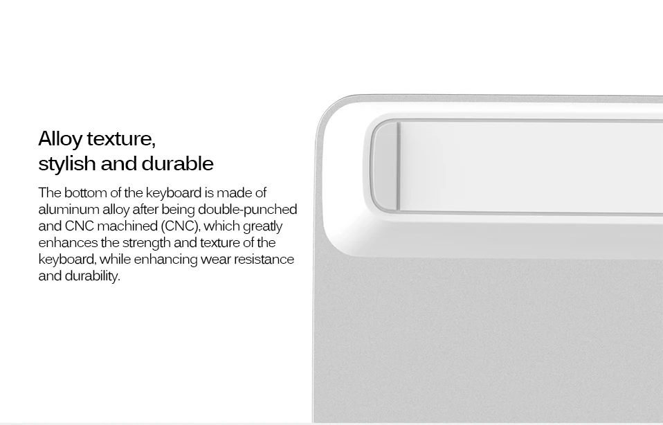 Xiaomi Miiiw Bluetooth Двухрежимная клавиатура беспроводное соединение 104 клавиш 2,4 ГГц многофункциональная совместимая Беспроводная портативная клавиатура