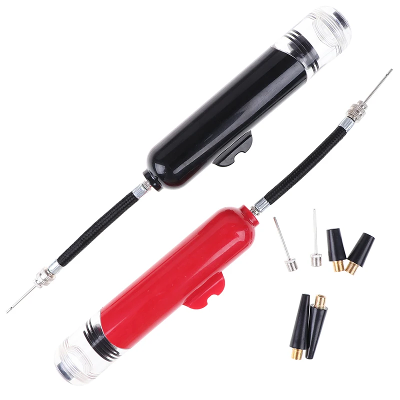 Надувной шаровой насос и велосипедный двойного действия воздушный 1 * + шариковая