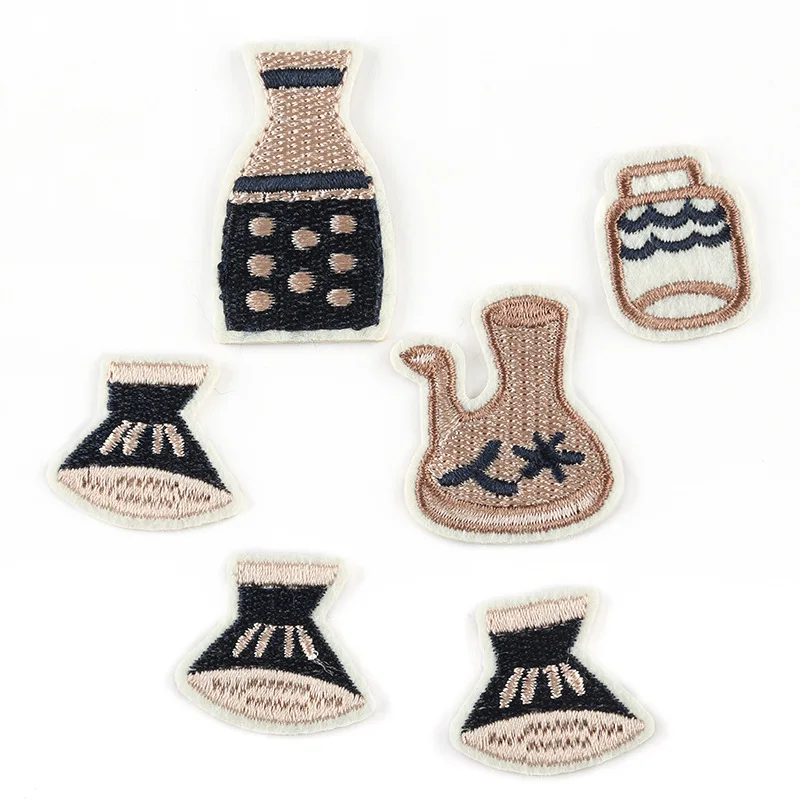 

50pcs/Lot Weird Stuff Embroidery Patches Letters Clothing Decoration Accessories Diy Iron Heat Transfer Applique Cute Patch