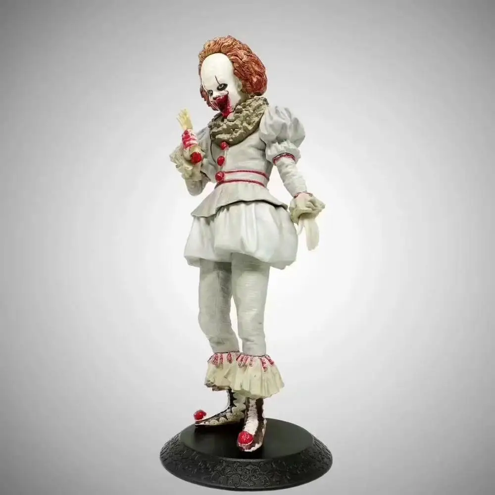 

9inch New Edition Stephen King's Changeable pennywise Head Statue Action Figure Toy Horror Gift