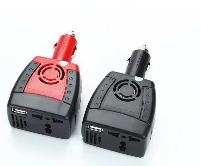 150 Вт Автомобильный Инвертор преобразователь мощности 12 В 2.1A до 220 автомобильный