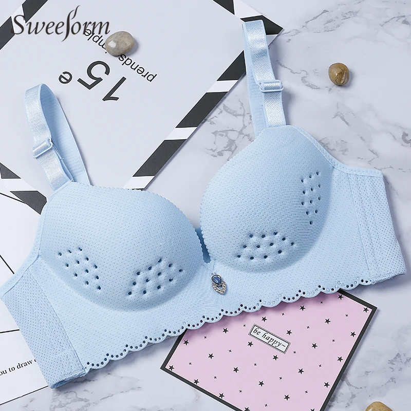 Sweeform дышащие бесшовные бюстгальтеры для женщин нижнее белье BH сексуальное пуш ап
