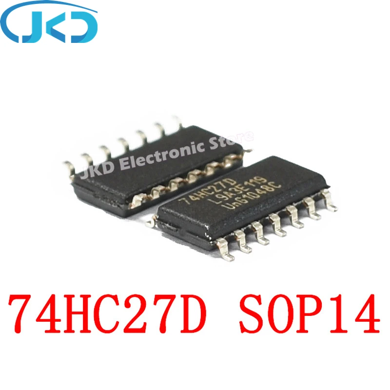 

10 шт. SN74HC27DR 74HC27DR 74HC27D 74HC27 SOP-14 Новая интегральная схема