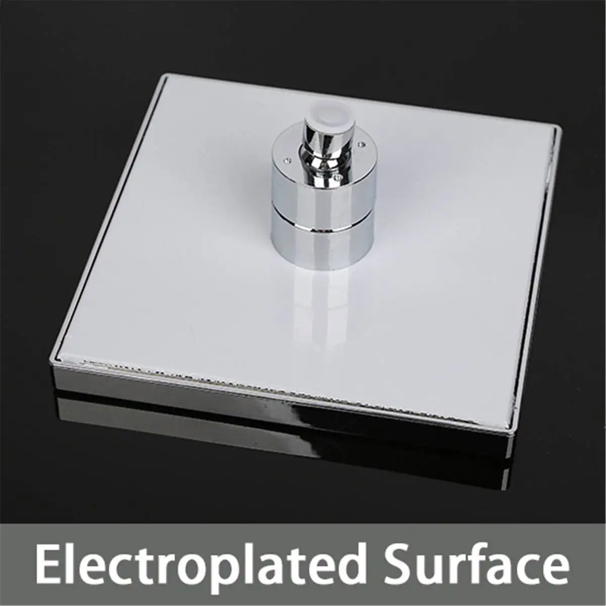 

8" Color Changing Shower Head Led Light Glowing Automatic 7 Color Changing Automatic Handheld Water Saving Shower Bathroom Decor