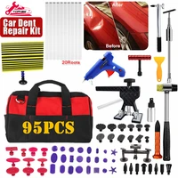 paintless dent removal repair remover tool kit car dent puller set dent repair tools for hail damage door ding