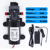 diaphragm water pump dc 12v 80psi 5lmin water high pressure self priming pump automatic switch