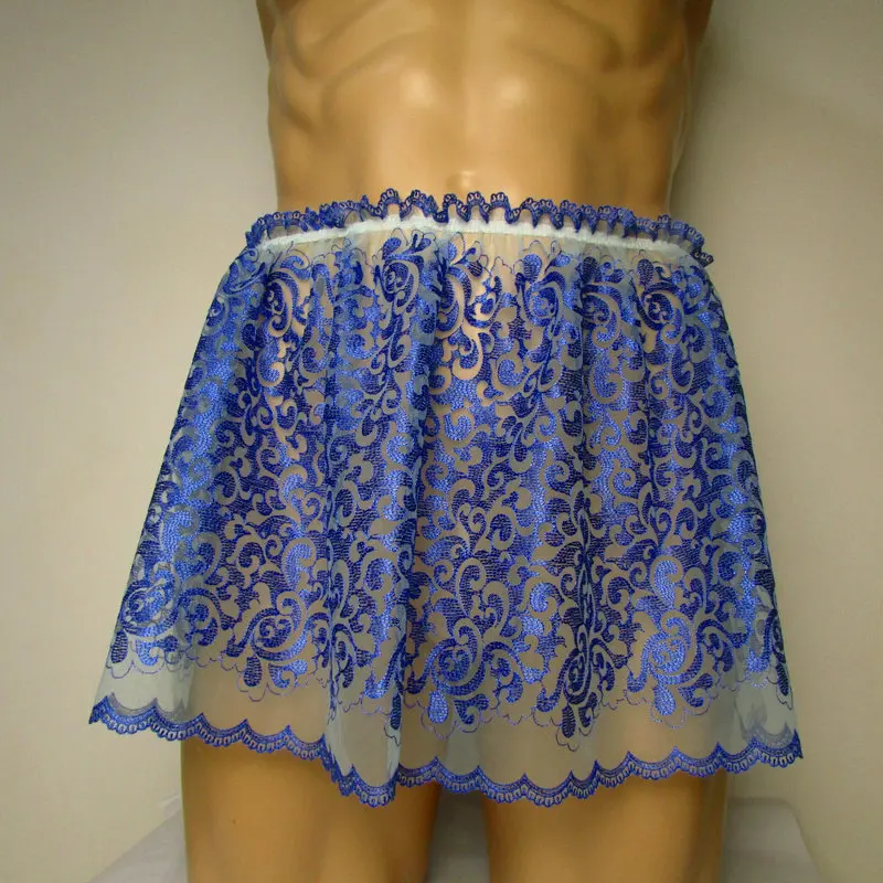 Розовое кружевное нижнее белье для мужчин прозрачное сексуальное белье| |