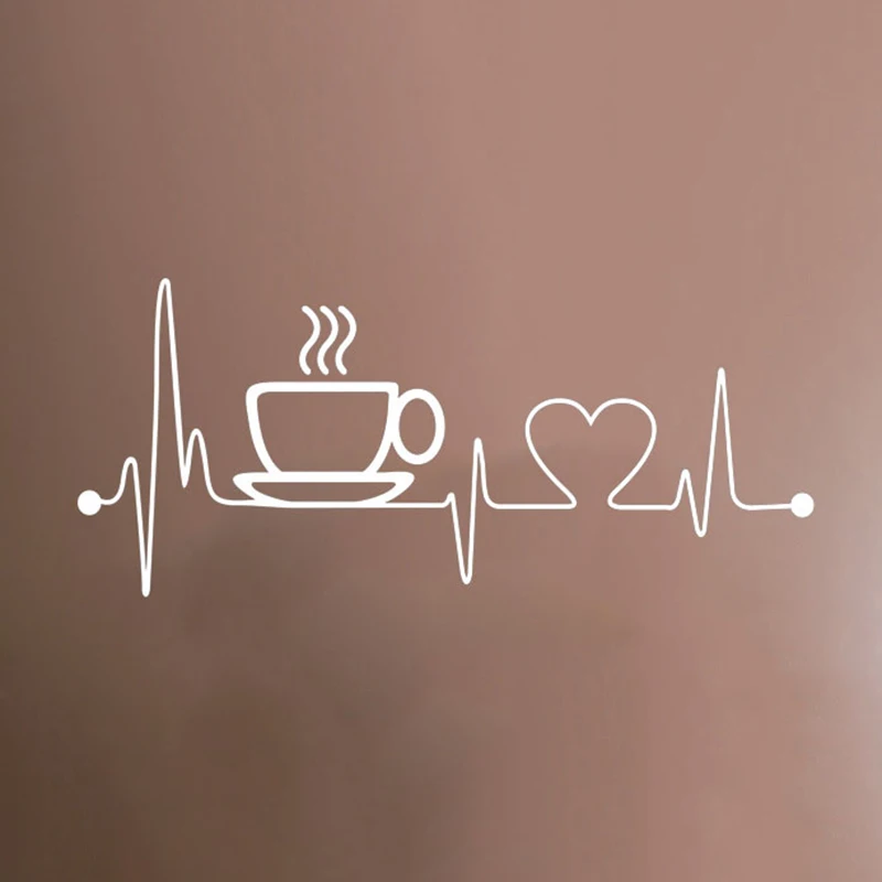 26*58 см наклейки на стену съемные виниловое искусство фон креативная кофейная