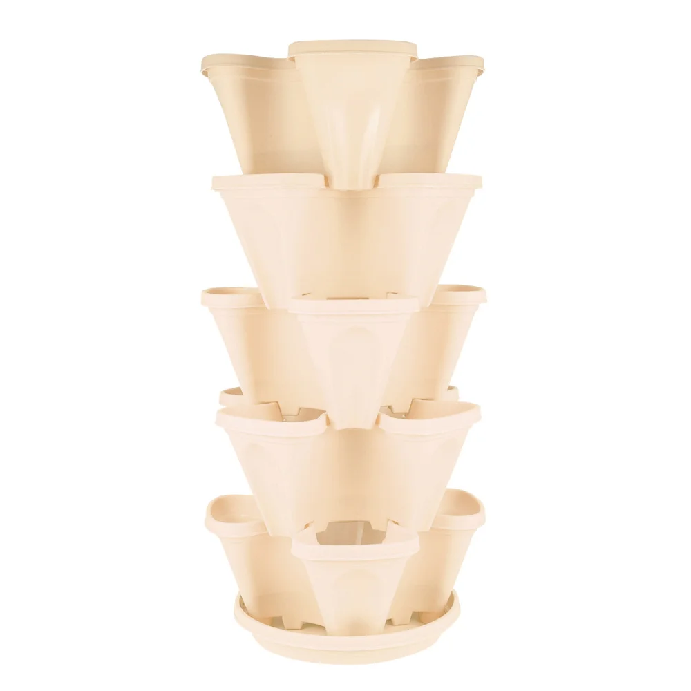 Многослойный складной цветочный горшок 1 набор из 6 предметов для растений дыни