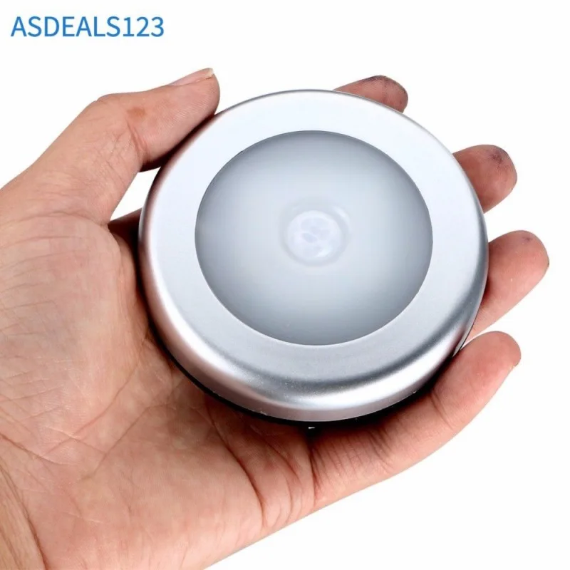 1 шт. светодиодный Ночной светильник магнитный беспроводной детектор настенный с
