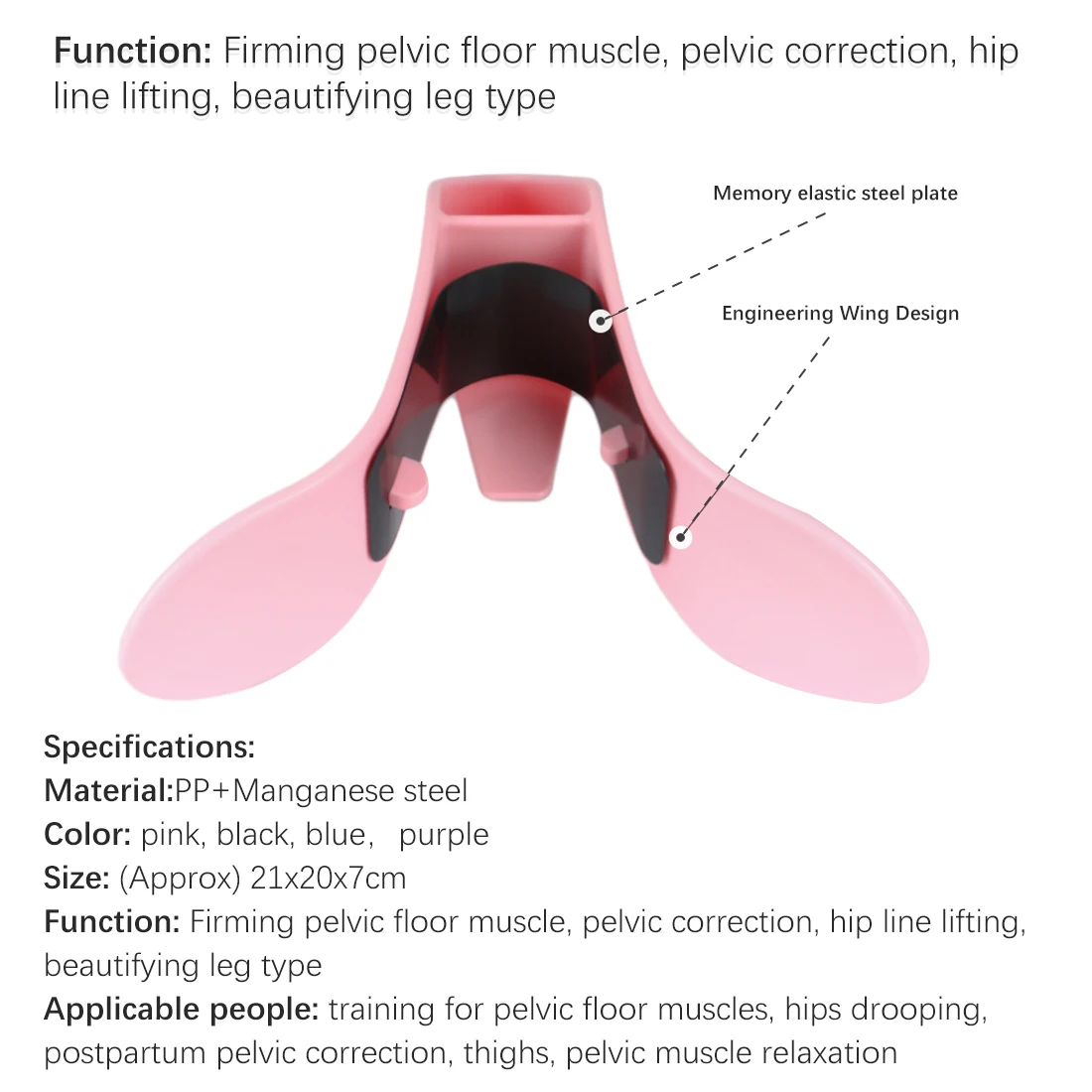 Идеальный тренажер для мышц тазового дна домашняя коррекция ягодиц в