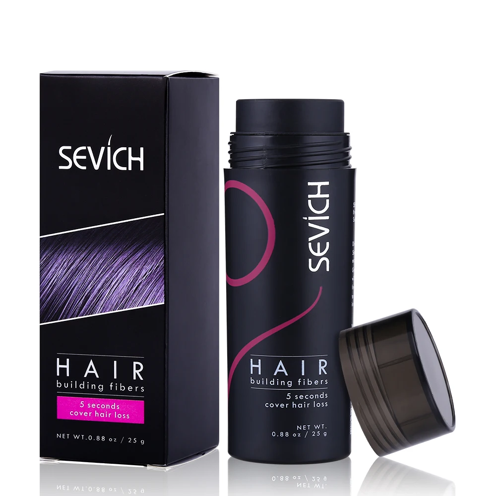 25 г волосы SEVICH наращивающие волокна заправка человеческих волос наращивание