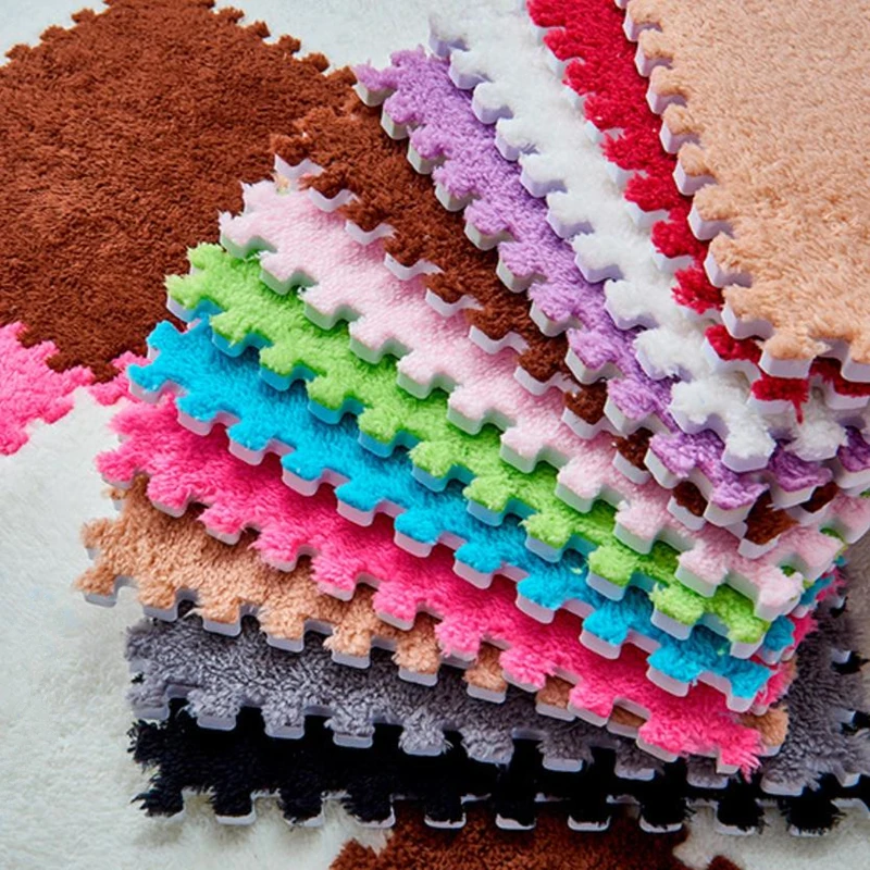 Blancstar DIY сплайсинга флис ковер для гостиной уникальное украшение спальни меховой