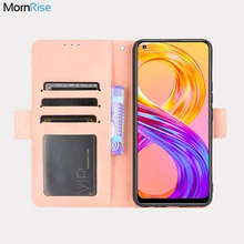 Wallet Cases For OPPO Realme 8 Pro 4G Case Magnetic Closure Book Flip Cover For OPPO Realme 8 Leather Card Holder Phone Bags