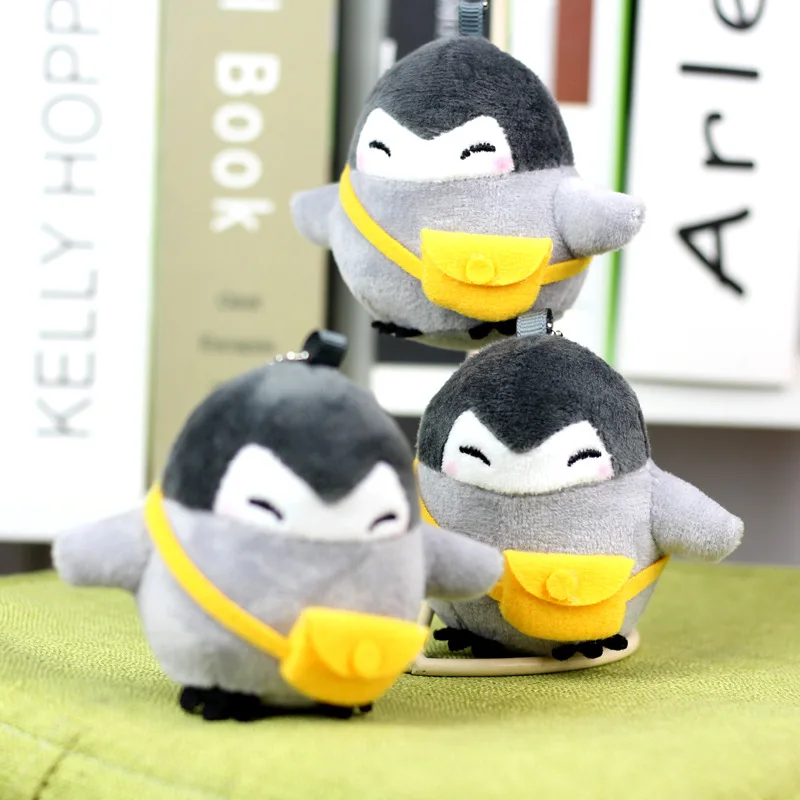 

Плюшевые игрушки в виде пингвина для детей, милые укомплектованные куклы-животные, креативный подарок для детей, домашний декор, рождествен...