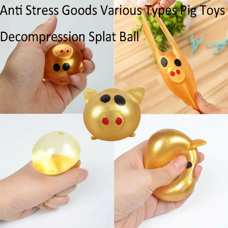 Креативный воздушный шарик с головой свиньи из мультфильма декомпрессионные