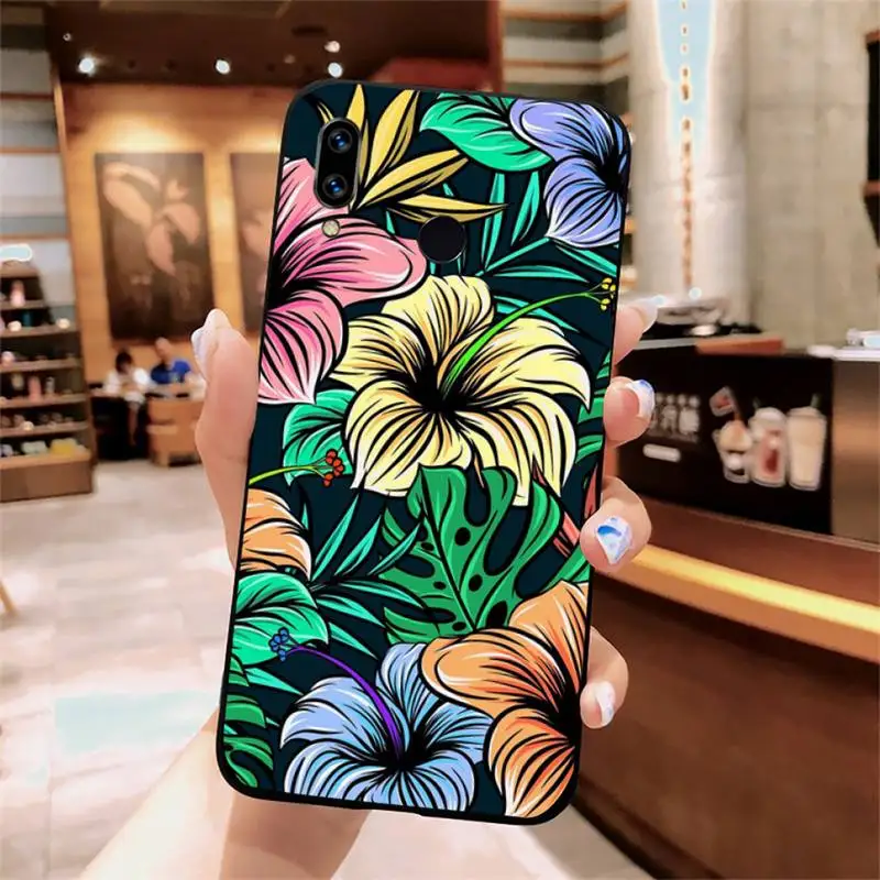 

Vintage flowers vintage painting Phone Case For Xiaomi Redmi note 7 8 9 t k30 max3 9 s 10 pro lite
